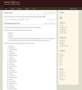 WordPress theme Minimal V2 by Vesna Bukovec