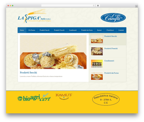 WordPress theme Petit - laspigaitalia.it