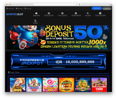 WordPress theme Premium77 - marvelslot.top