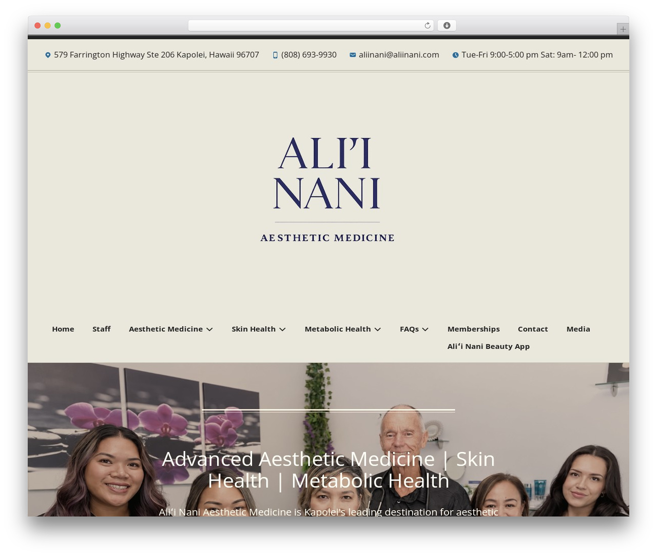 WordPress theme Radcliffe 2 - aliinani.com