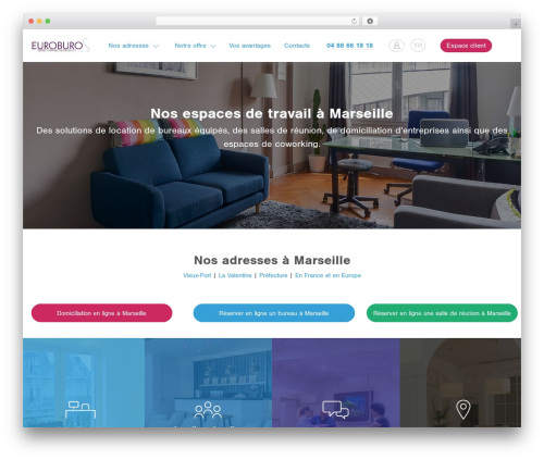 WordPress theme TBC theme - euroburos.com