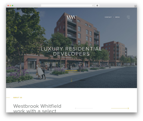 WordPress theme Westbrook - westbrookwhitfield.com