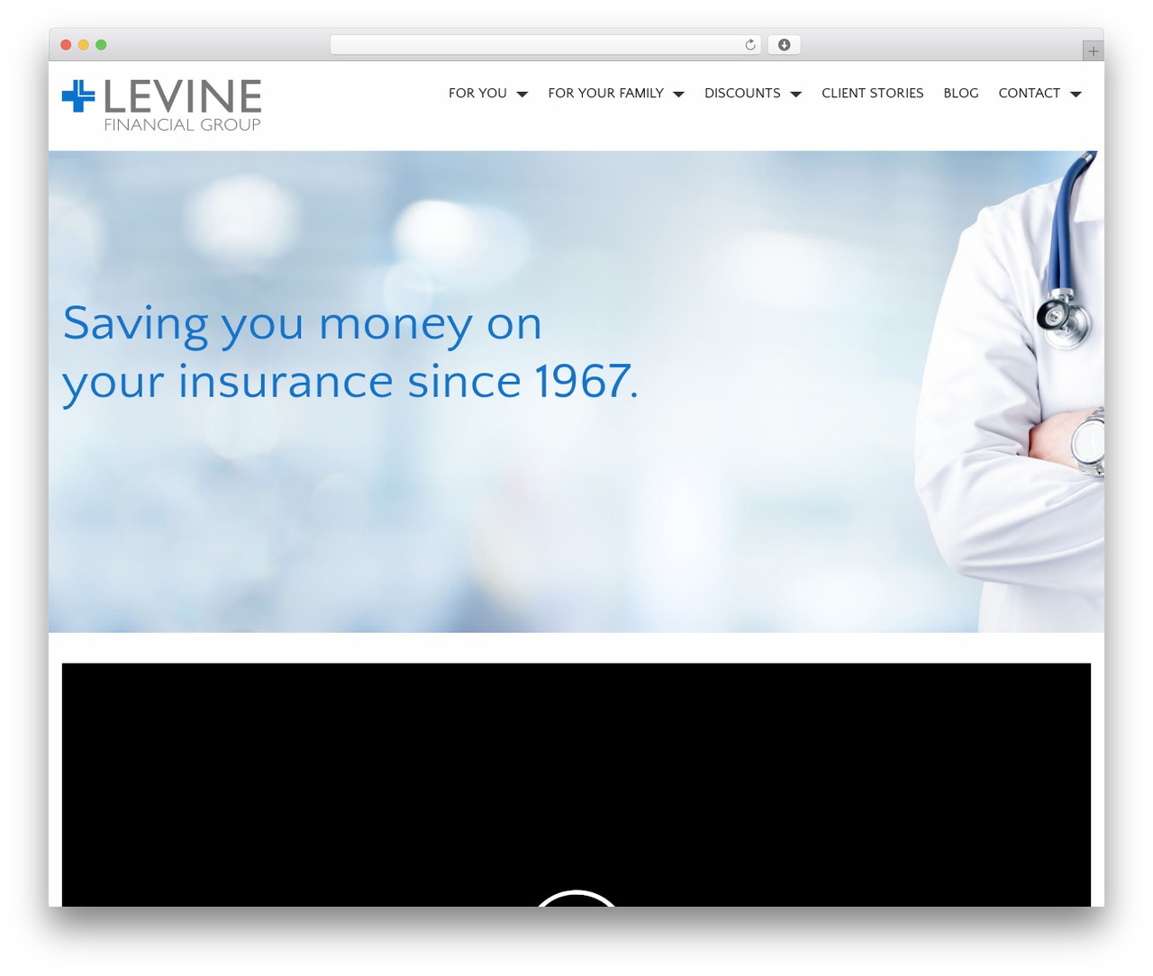 WordPress theme Zeitpress - levinefinancialgroup.com