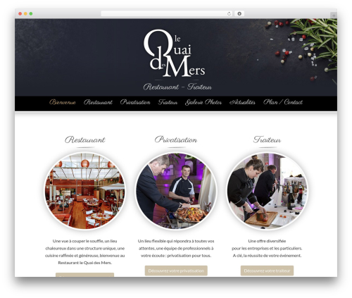 Vc restaurant menu WordPress plugin - lequaidesmers.fr
