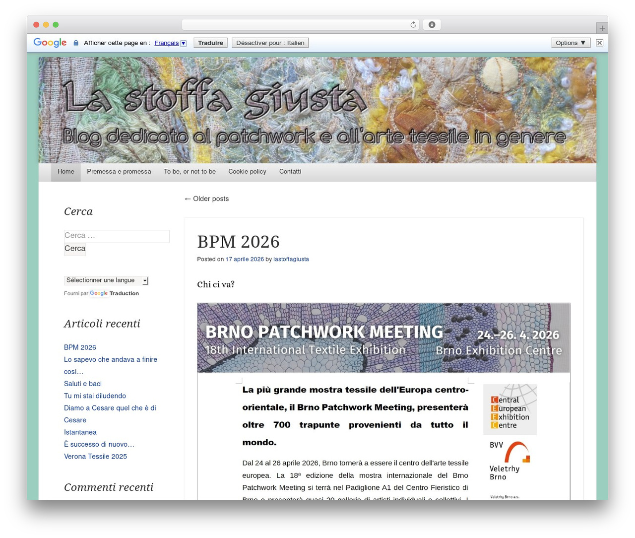 Able WordPress theme - lastoffagiusta.it