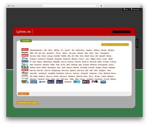 Ahimsa WordPress theme - lyhne.no