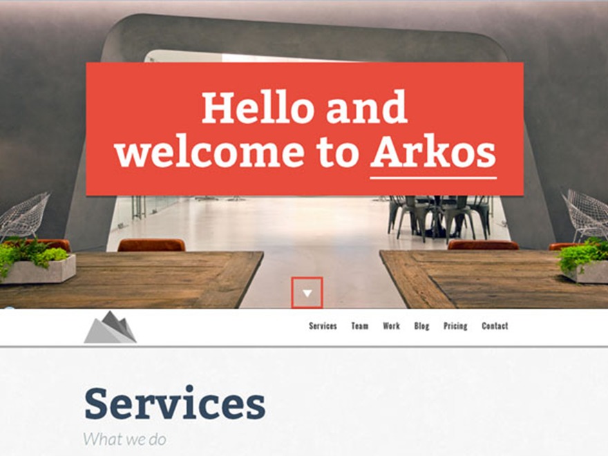 ARKOS WordPress theme by StefanB90
