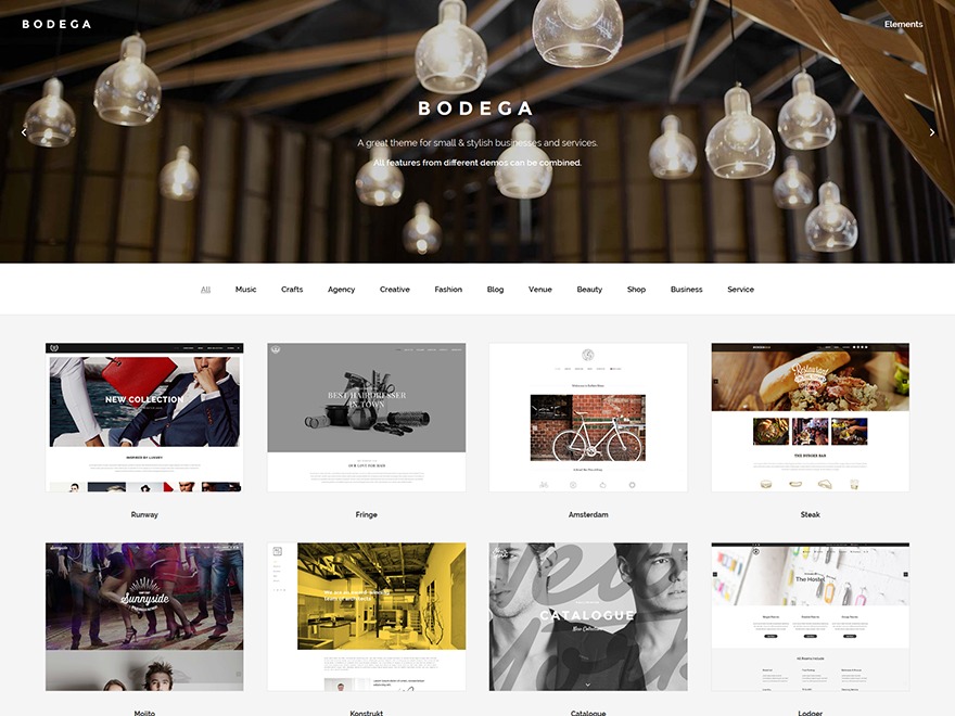 Bodega theme WordPress Bodega theme WordPress