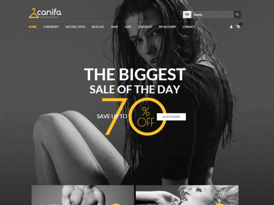 Canifa WordPress theme by the 7-up