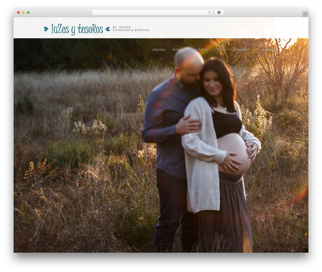Cesar WordPress theme - luzesytesoros.com