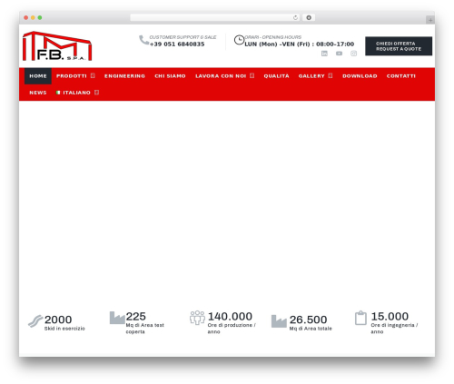 Constico WordPress theme - fbitmi.it