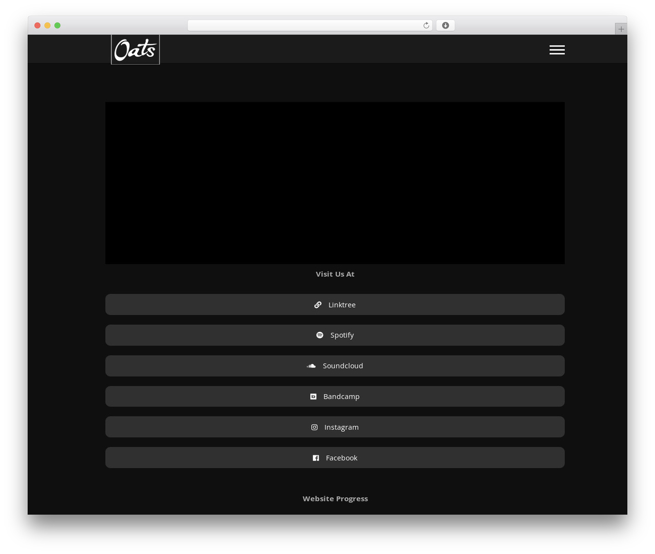 Epron WordPress theme - musicbyoats.com