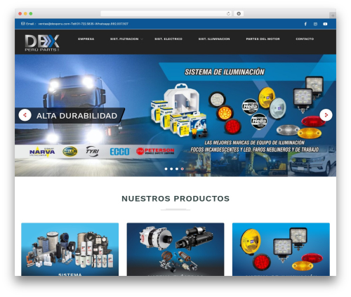 Frontech free WordPress theme - dexperu.com Frontech free WordPress theme - dexperu.com