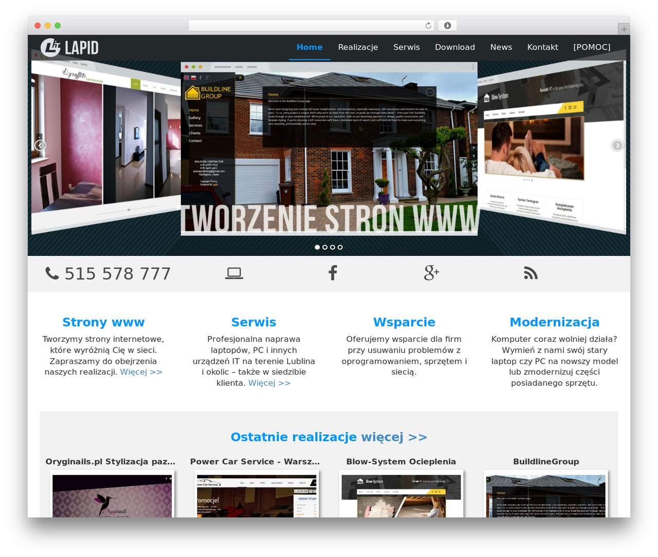 InstantWP premium WordPress theme - lapid.pl