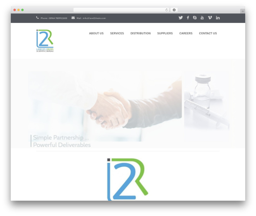 Invention WordPress theme - land2rivers.com