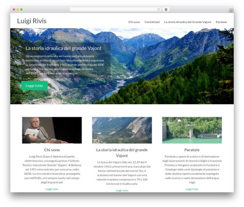 Spacious theme WordPress free - luigi.rivis.it