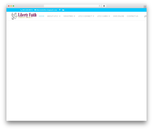 Divi staff WordPress plugin - libertyfaithchurch.org