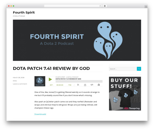 Theme WordPress Nucleus - fourthspirit.com