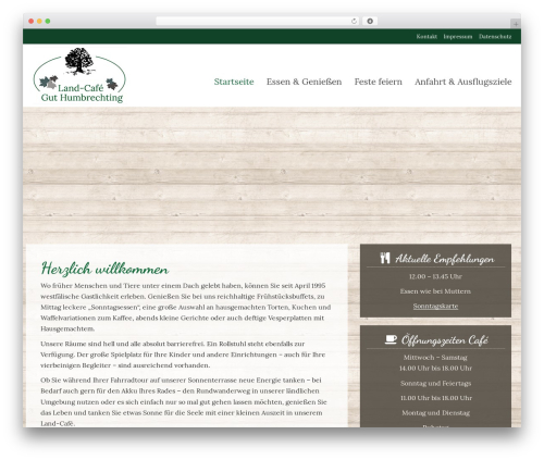 Theme WordPress Rebel WP - landcafe-gut-humbrechting.de