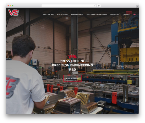 VFE theme WordPress - vf-e.com