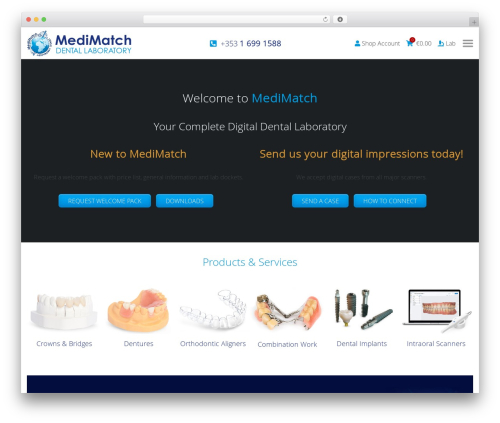 WordPress theme Engine Theme - medimatch.ie