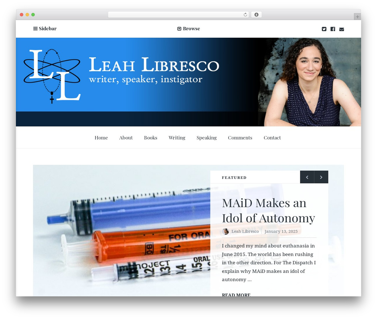 WordPress theme Baseline - leahlibresco.com WordPress theme Baseline - leahlibresco.com