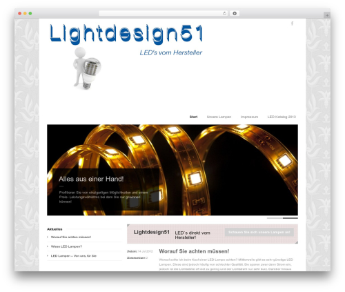 WordPress theme Goodspace - lightdesign51.com