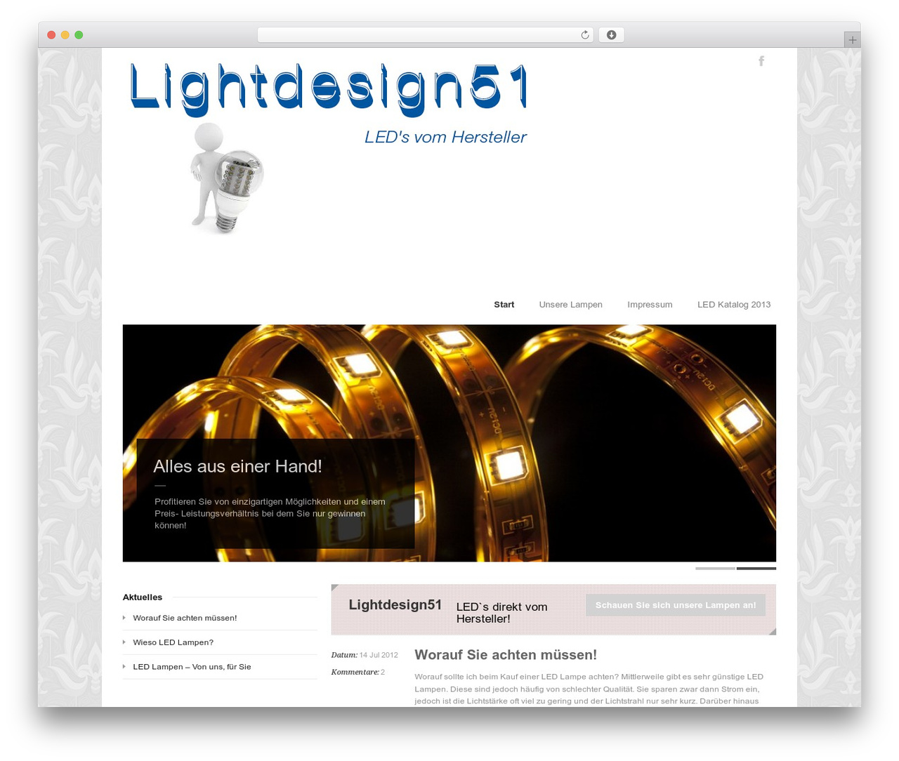 WordPress theme Goodspace - lightdesign51.com