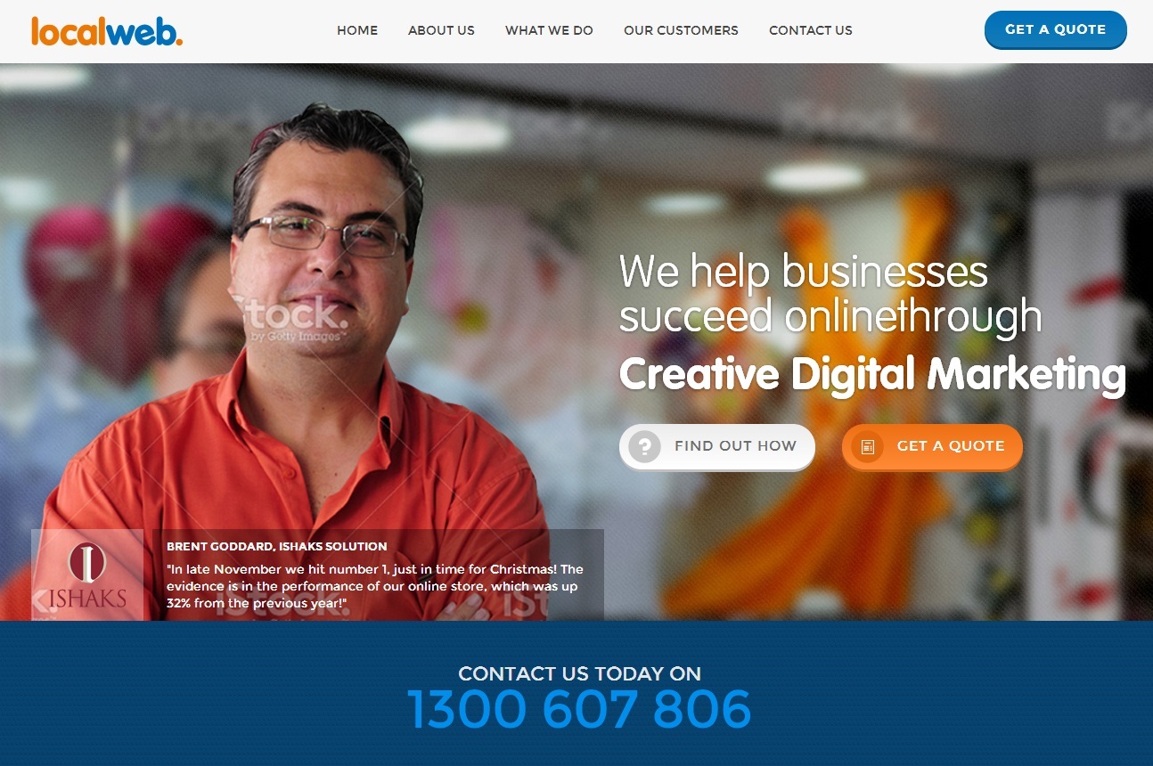 WordPress theme Localweb by GRT