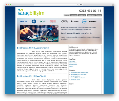 WordPress theme PrimePress - laptoptamiriankara.net