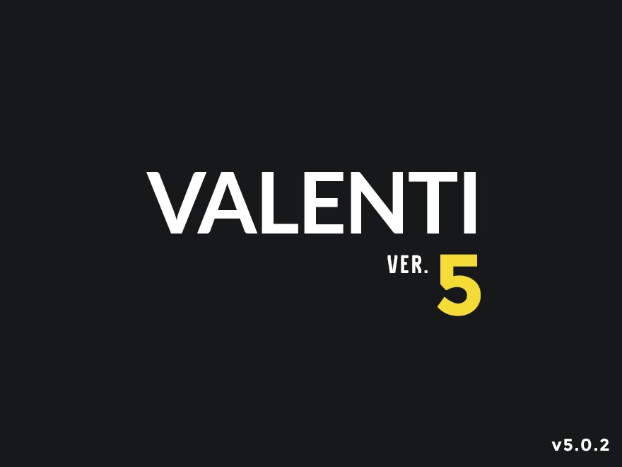 WordPress theme Valenti by Cubell