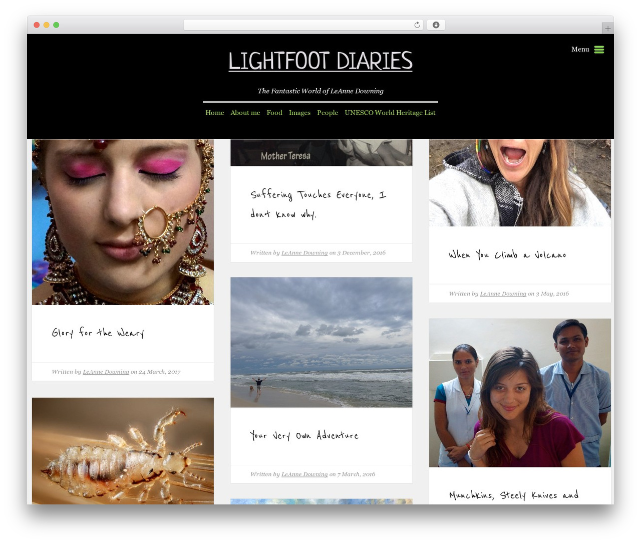 WordPress website theme Fall - lightfootdiaries.com WordPress website theme Fall - lightfootdiaries.com