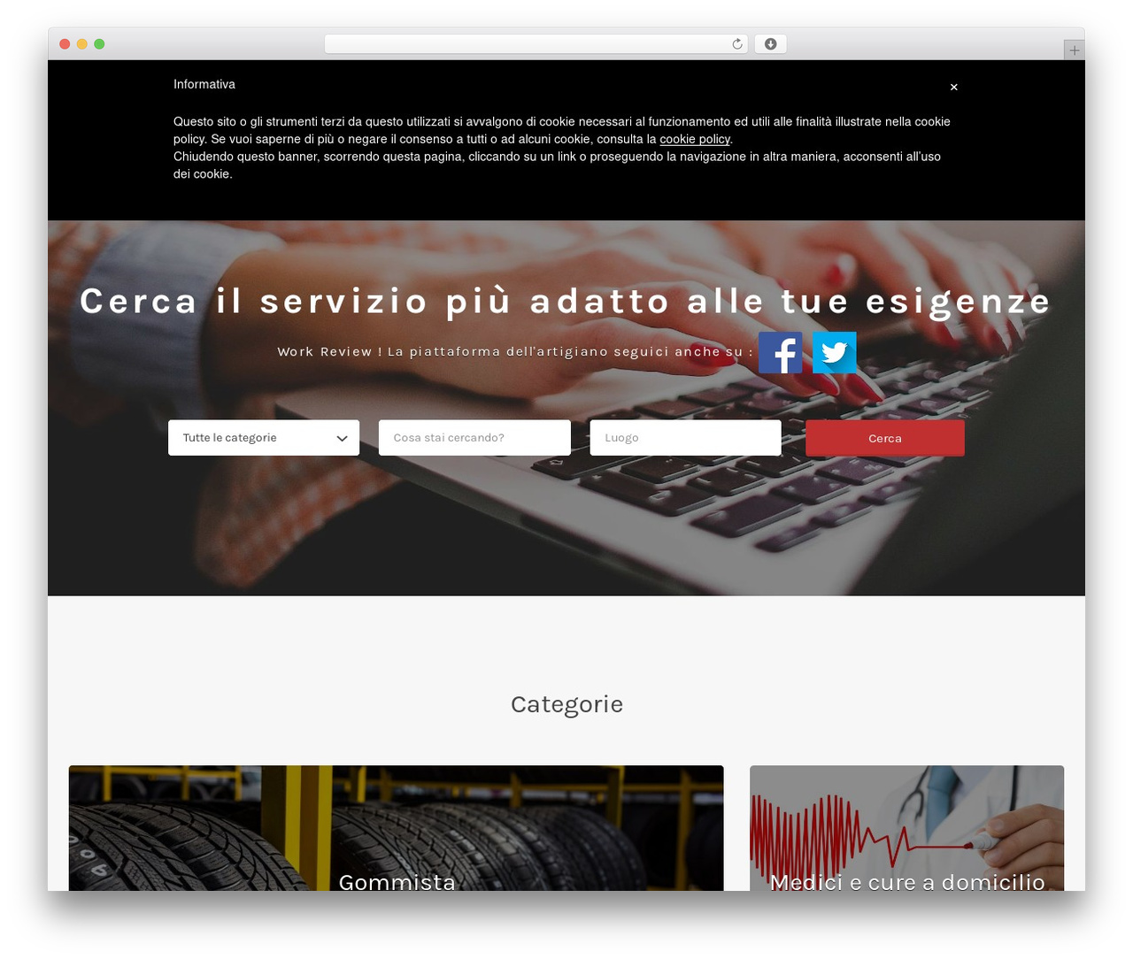 WordPress website theme Listify - work-review.com WordPress website theme Listify - work-review.com