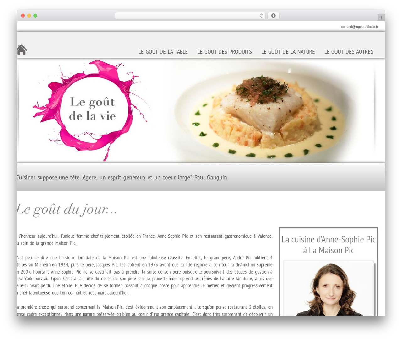 WP Opulus WordPress blog theme - legoutdelavie.fr WP Opulus WordPress blog theme - legoutdelavie.fr