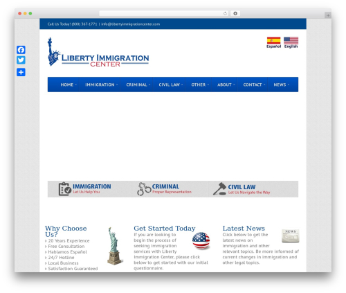 Sitepress multilingual cms 2 WordPress plugin - libertyimmigrationcenter.com