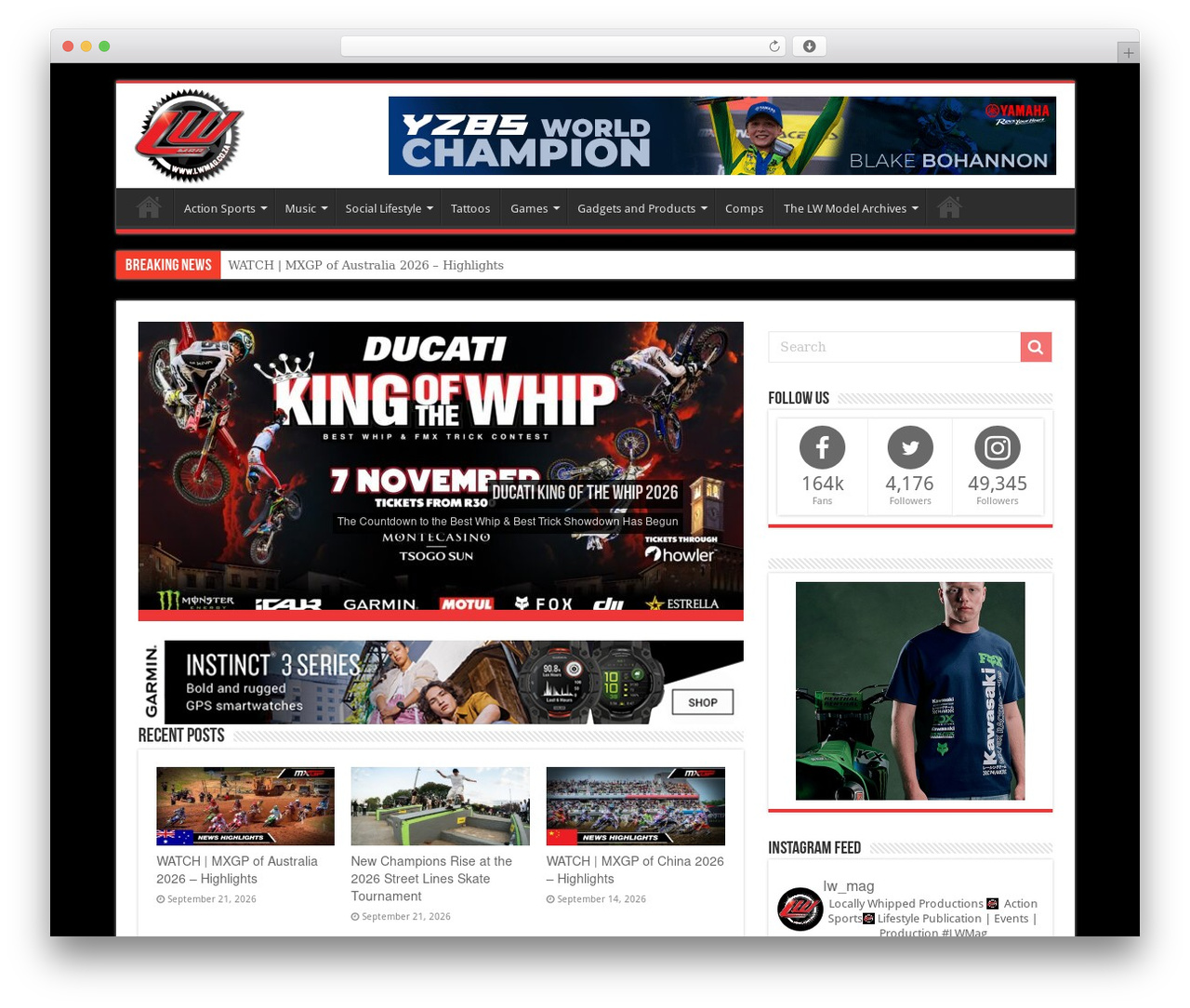 Best WordPress theme Sahifa - lwmag.co.za