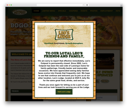 Cemah Framework WordPress theme - leosoutpost.com