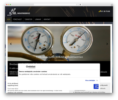 CMS cmsvrx system WordPress theme - nibab.nu