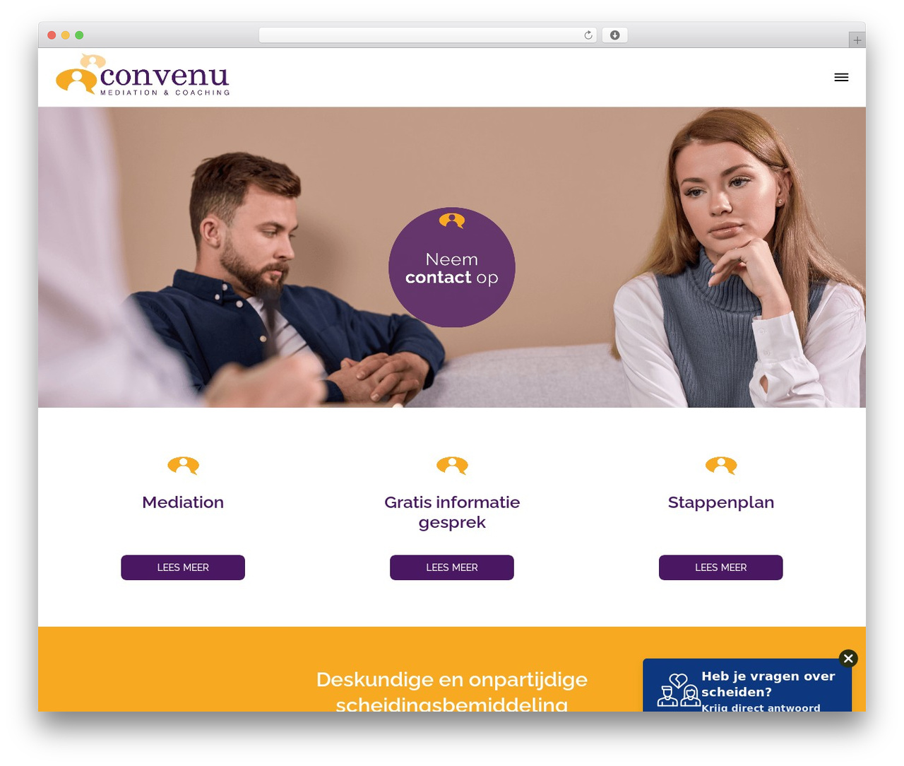 Creatus WP theme - convenu.nl Creatus WP theme - convenu.nl