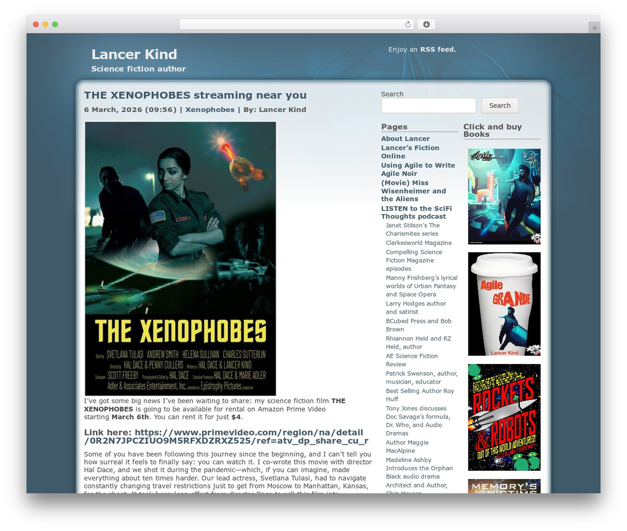 Daleri Sweet WordPress theme - lancerkind.com Daleri Sweet WordPress theme - lancerkind.com