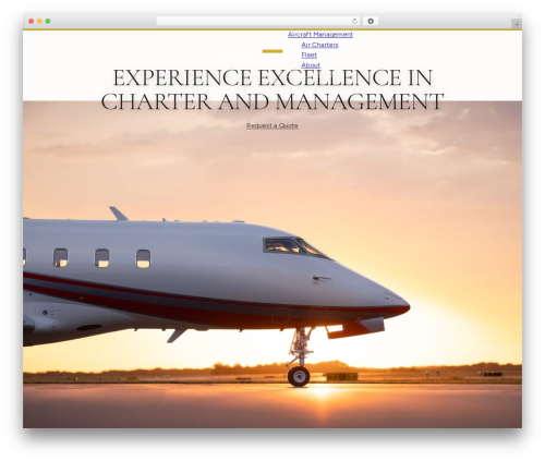 Dirigible Studio 5 theme WordPress - scaviation.net