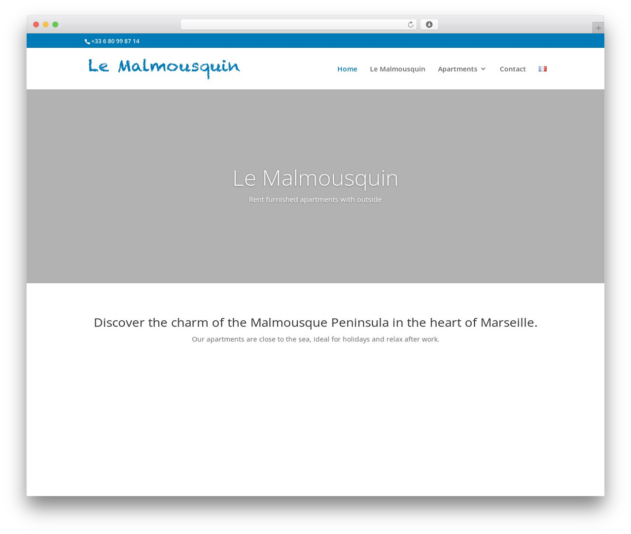 Divi best WordPress theme - lemalmousquin.fr