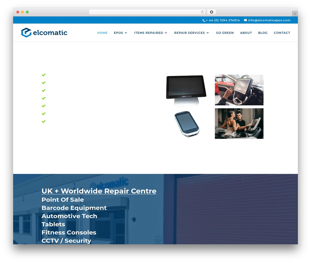 Divi theme WordPress - elcomaticepos.co.uk