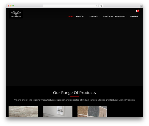 flooring theme WordPress - tajgranites.com