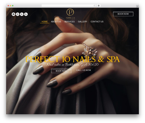 Mac menu WordPress plugin - perfect10nailsspa.com