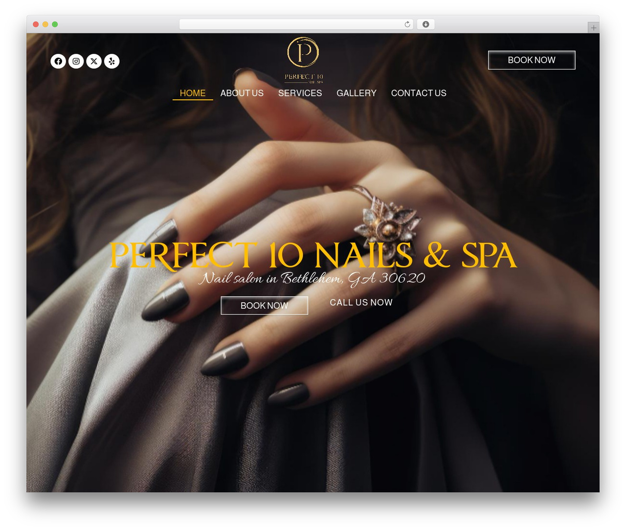 Hello Elementor WordPress gaming theme - perfect10nailsspa.com