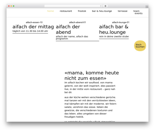 Hello Elementor WordPress theme - aifach.ch