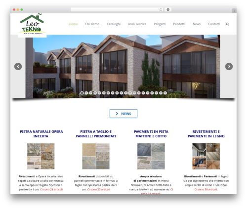 Impreza WordPress website theme - leotekno.it