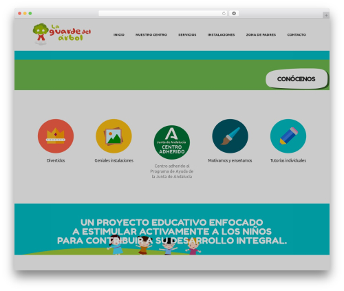 KidsCare WordPress theme - laguardedelarbol.com