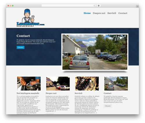 LuciMotor WordPress theme - lucimotor.com